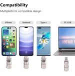 2 TB 3-in-1 Flash Drive for iPhone, Android & PC, USB A, Lightning & USB C Ports - Image 5