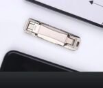 2 TB 3-in-1 Flash Drive for iPhone, Android & PC, USB A, Lightning & USB C Ports - Image 6