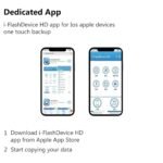 2 TB 3-in-1 Flash Drive for iPhone, Android & PC, USB A, Lightning & USB C Ports - Image 3